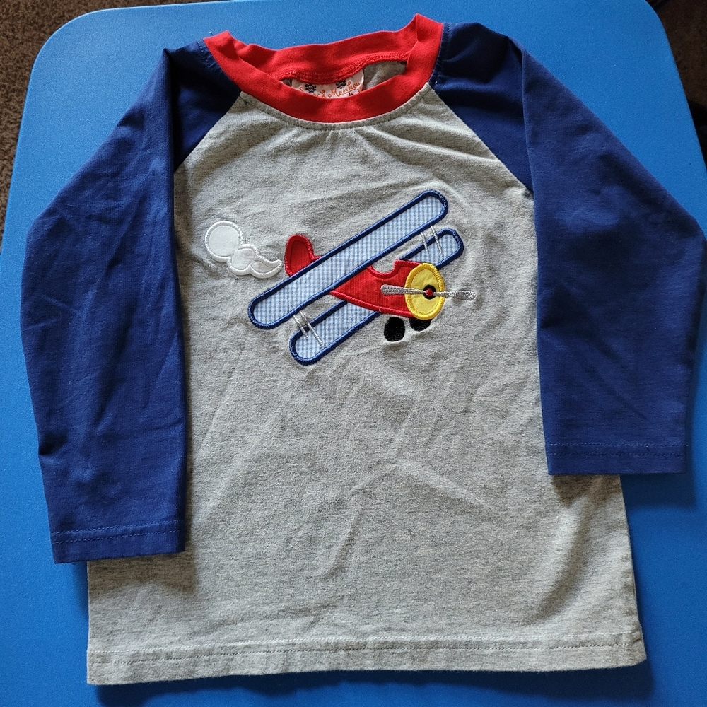 Smock Monkey Boy shirt size 2